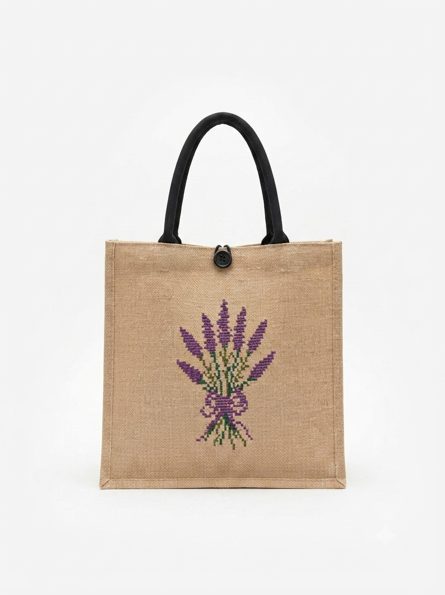 Hand Embroideried Tote Bag
